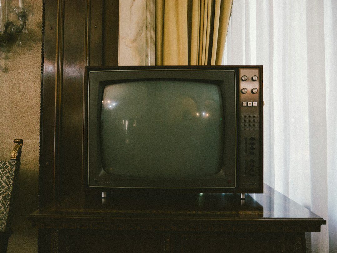 old television set prototype